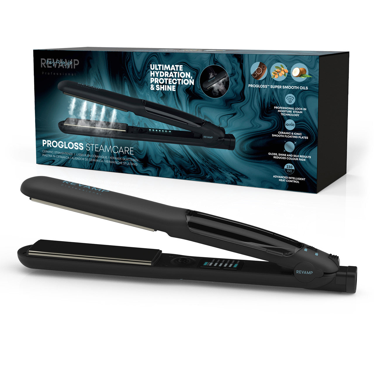 REVAMP Progloss Steam Care ST-160 pegla za kosu