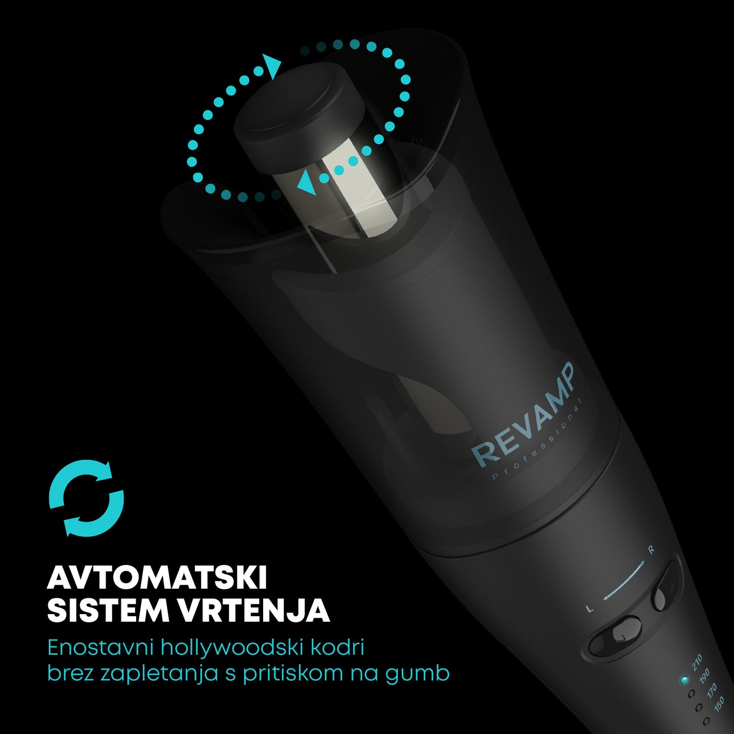 REVAMP Progloss Hollywood Curl Autocurler CL-2000 uvijač za kosu