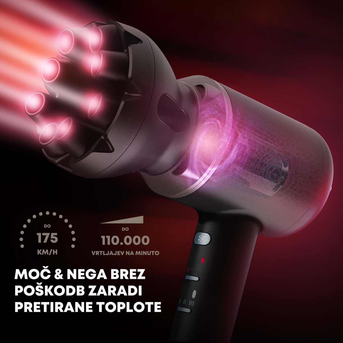 REVAMP Enigma Precision DR-7000 sušilo za kosu