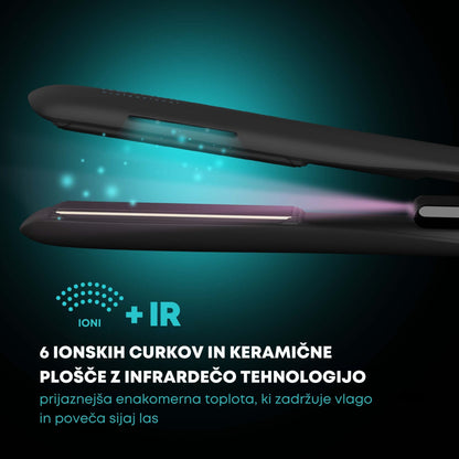 REVAMP Progloss Ion Shine Ceramic Hair Straightener ST-1850 pegla za kosu