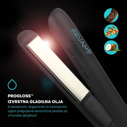 REVAMP Progloss Ion Shine Ceramic Hair Straightener ST-1850 pegla za kosu