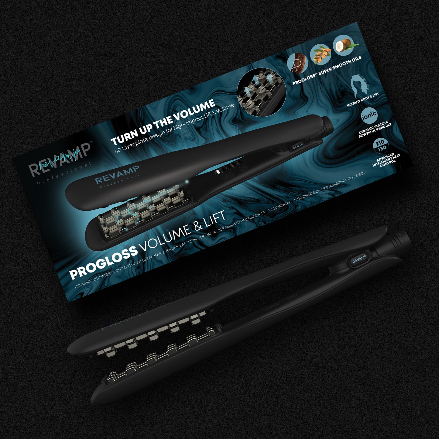 REVAMP Progloss Volume & Lift Ceramic Volumiser VL-2000