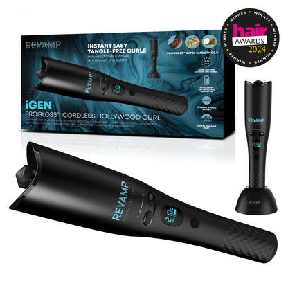 REVAMP iGEN Progloss Hollywood Curl CL-2750 bezžični uvijač za kosu
