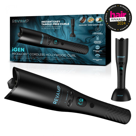 REVAMP iGEN Progloss Hollywood Curl CL-2750 bezžični uvijač za kosu