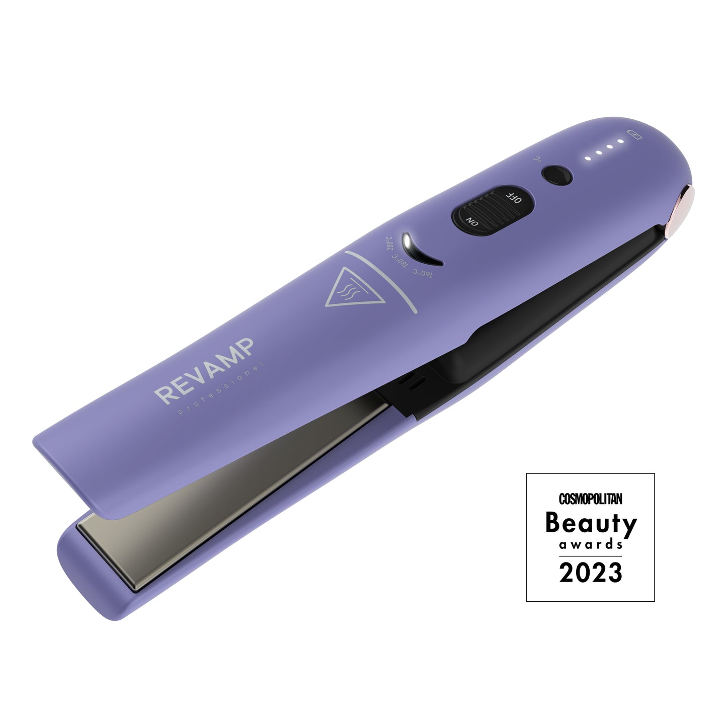 REVAMP Progloss Liberate Cordless Compact ST-1700 bežična pegla za kosu - ljubičaste boje