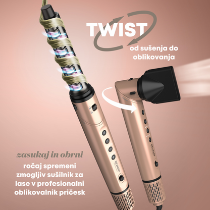REVAMP Dynamic Radiance Pro DR-2850GD 7-v-1 sušilo i set za oblikovanje kose